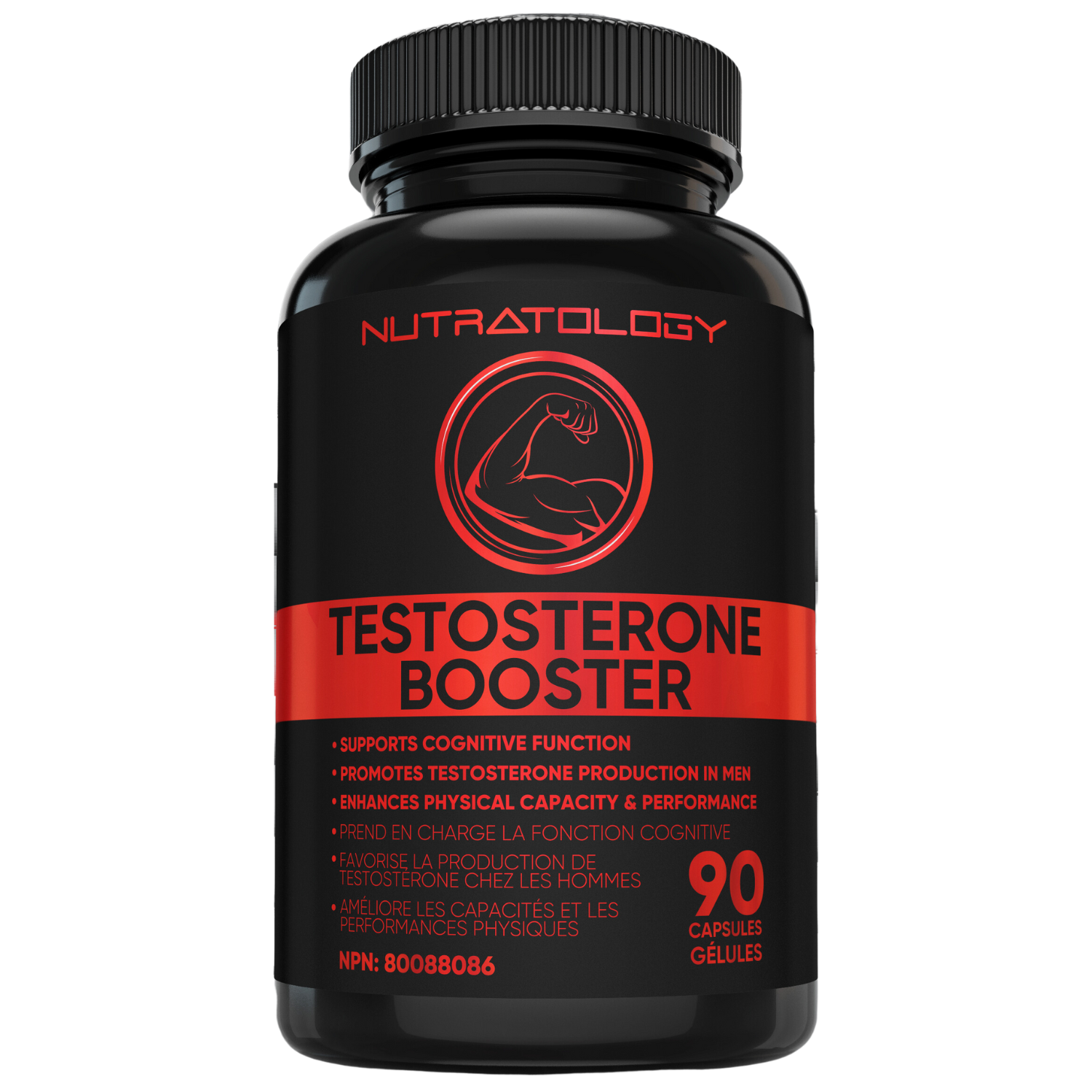 Nutratology Testosterone Booster for Men 90 Capsules