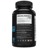 Nutratology Magnesium Bisglycinate for Muscle Relaxation - 120 Capsules - ingredients