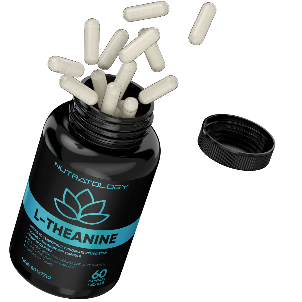 Nutratology L-Theanine for Stress Relief - 60 Capsules