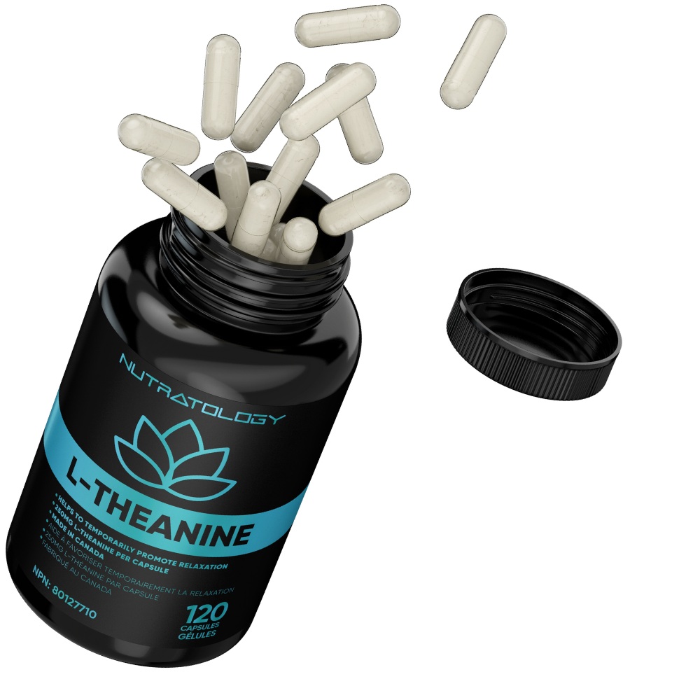 Nutratology L-Theanine for Stress Relief 120 Capsules