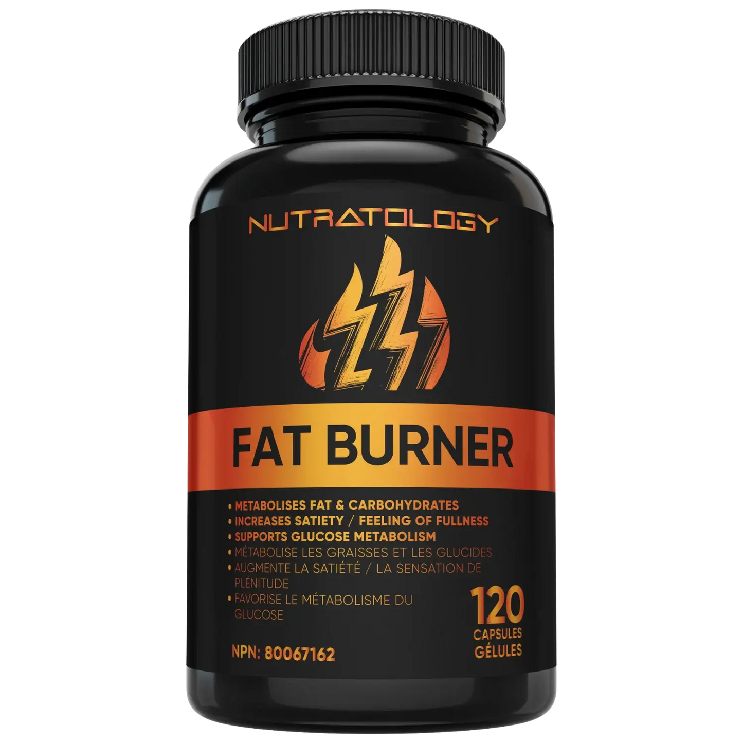 Nutratology Keto-Friendly Fat Burner - 120 Capsules