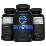 Nutratology Omega 3 Fish Oil capsules with  EPA & DHA