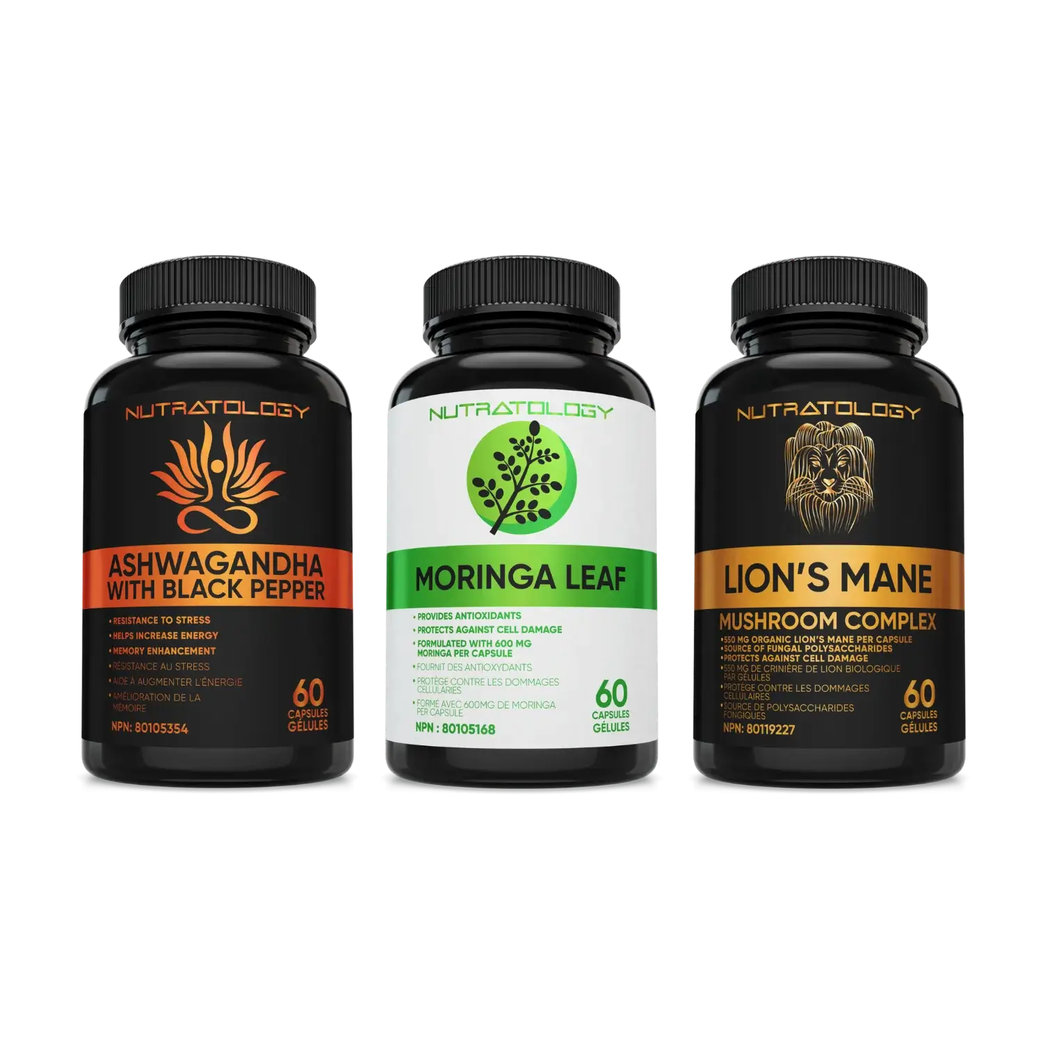 Buy Energy and Immunity Supplement Stack in Canada from Nutratology