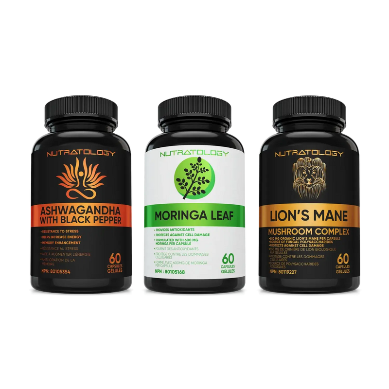 Buy Energy and Immunity Supplement Stack in Canada from Nutratology