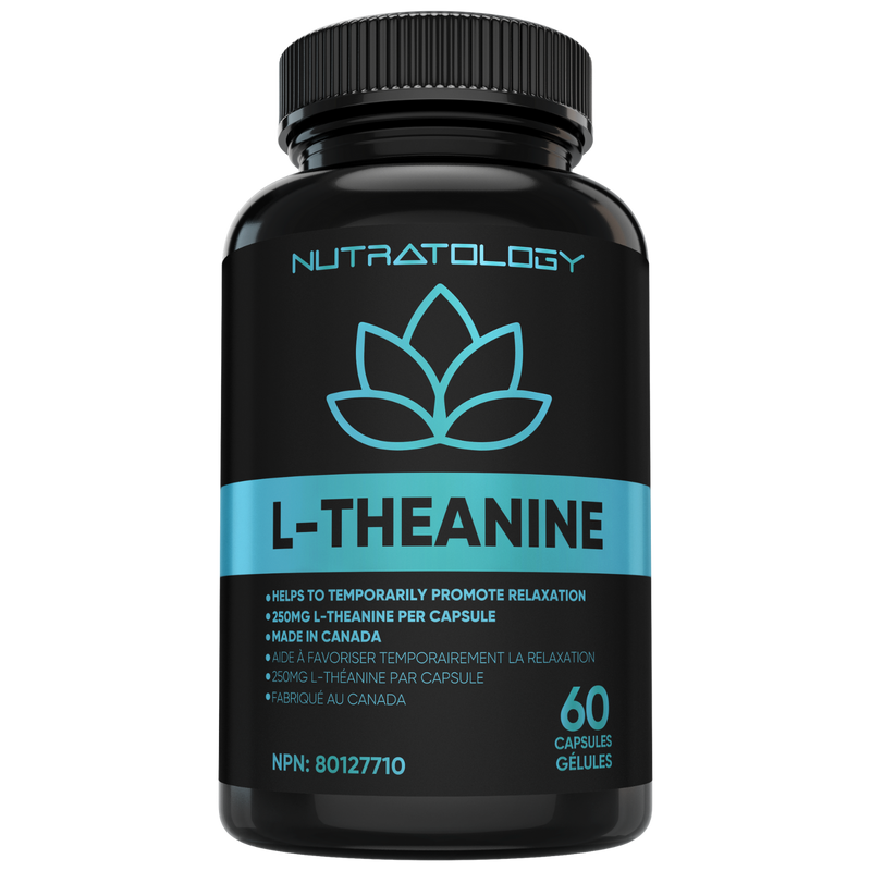 Nutratology L-Theanine for Stress Relief - 60 Capsules