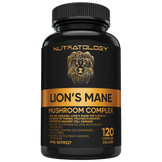 Nutratology Organic Lion's Mane Supplements - 120 capsules