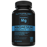 Nutratology Magnesium Bisglycinate for Muscle Relaxation - 120 Capsules