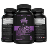 Women's Probiotic capsules for Digestive Health - 60 capsules | Nutratology