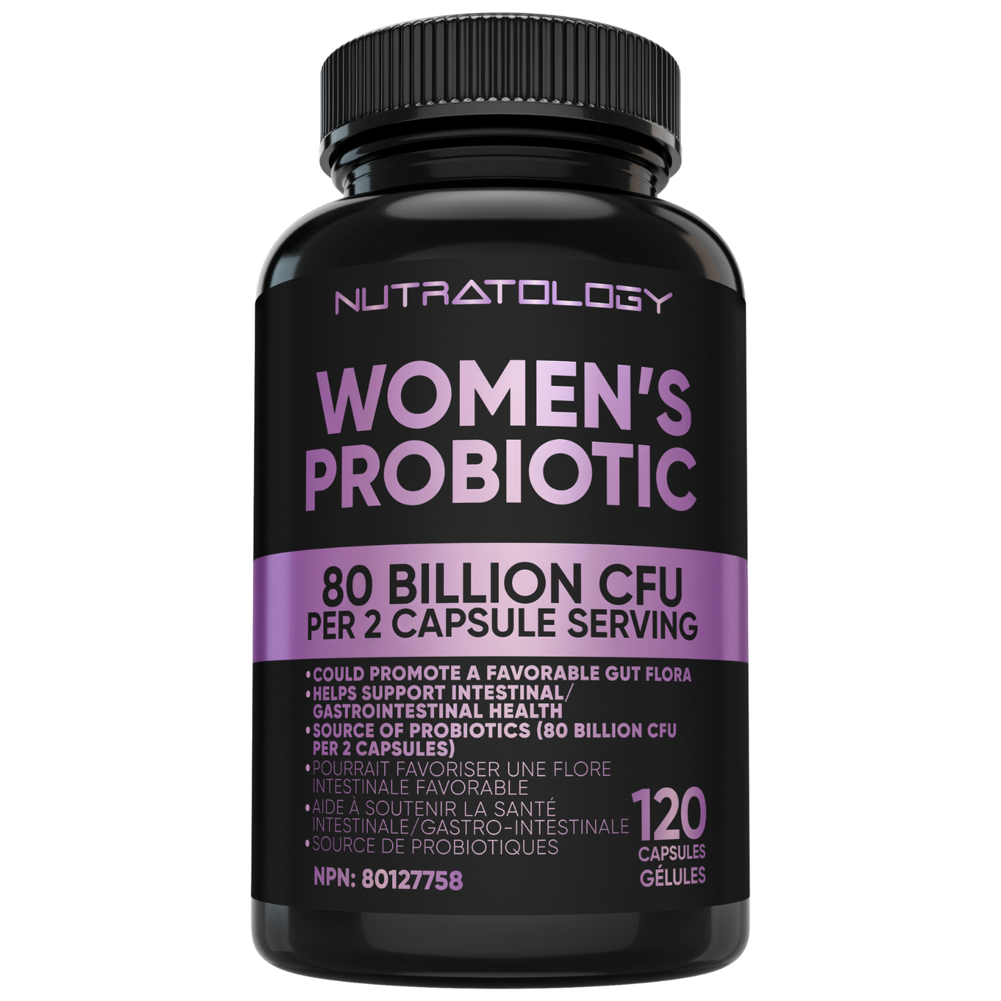 Nutratology Women's Probiotic - 120 Capsules