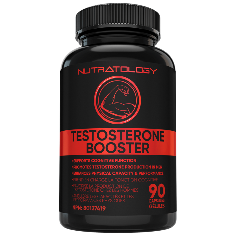 Nutratology Testosterone Booster for Men - 90 Capsules