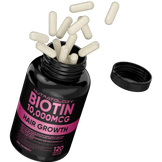 Nutratology  Biotin Hair & Nail Supplement - 120 capsules