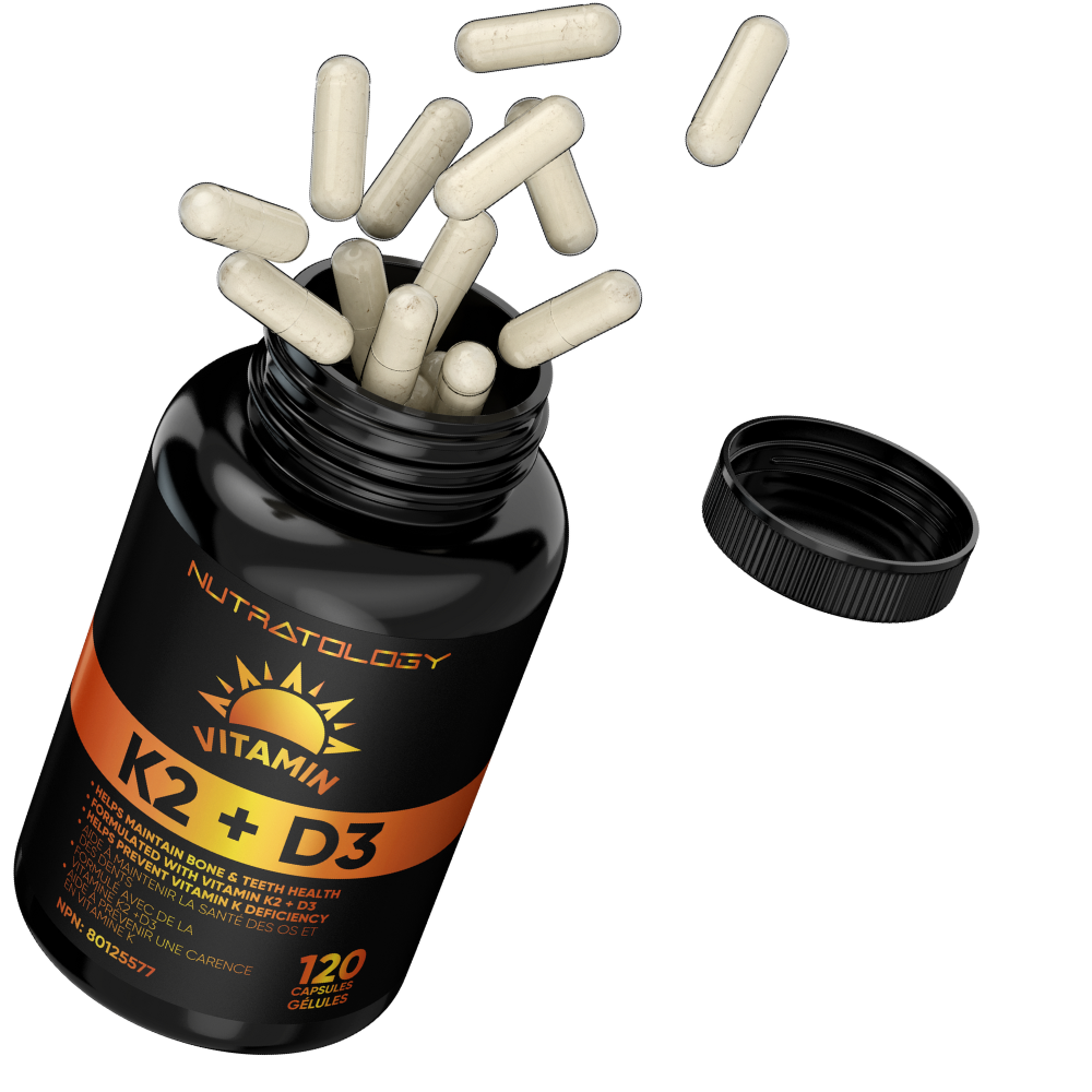 Highest Potency Vitamin K2 D3 supplements | Nutratology