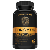 Nutratology Organic Lion's Mane Mushroom Complex - 60 Capsules